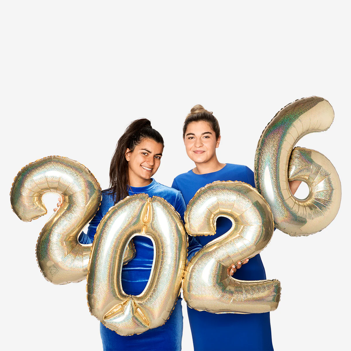 2026 Şeklinde Folyo Balon - Image 4