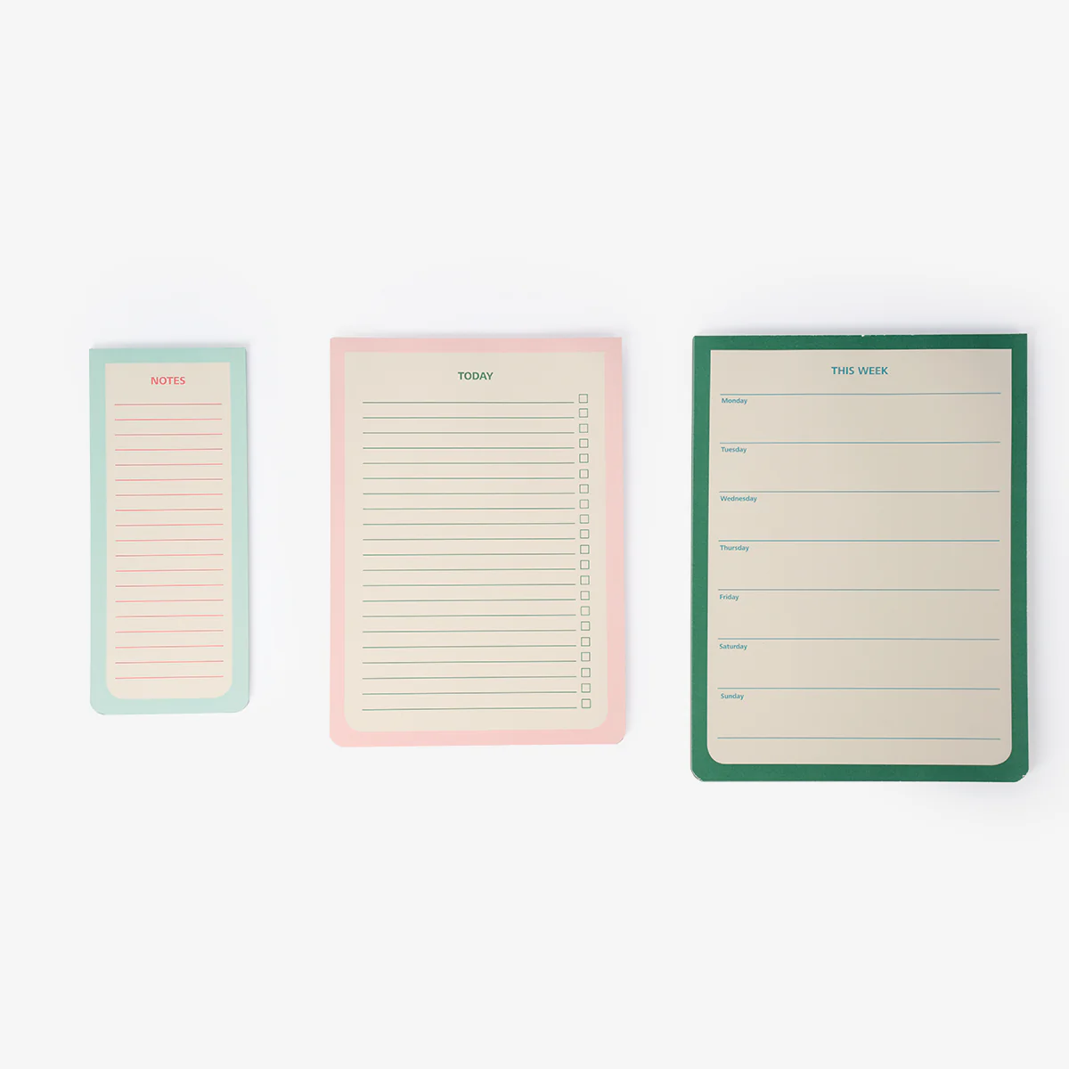 3'lü Çok Renkli Planner Seti - Image 6