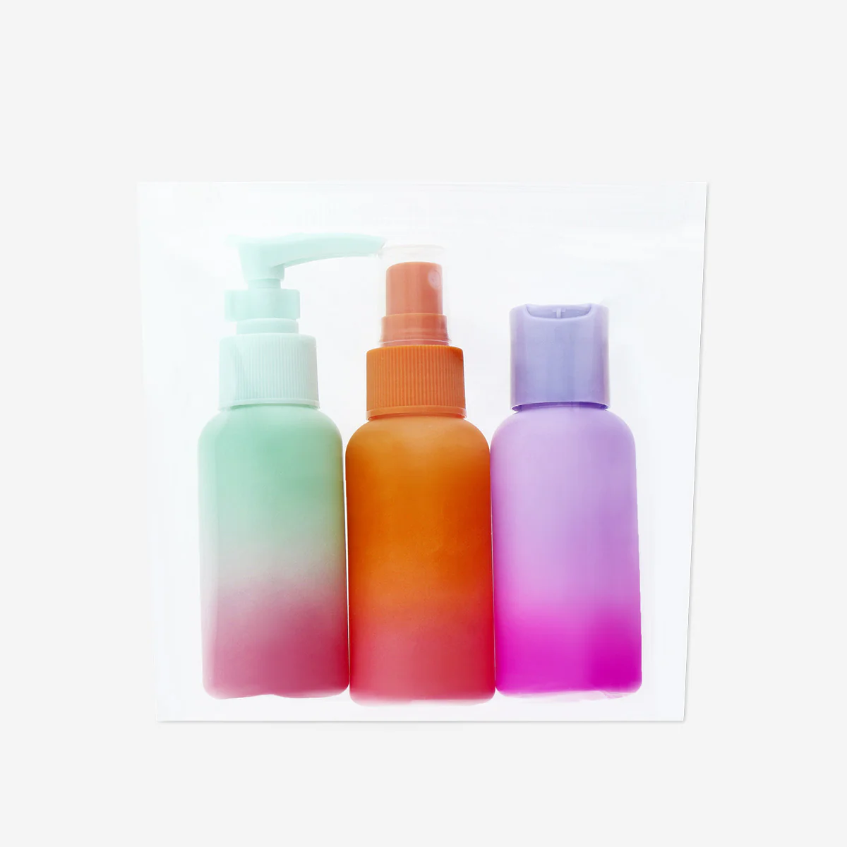 3'lü Yaz Temalı Seyahat Şişe Seti 80 ml - Image 2
