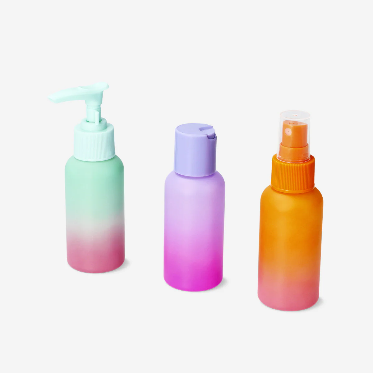 3'lü Yaz Temalı Seyahat Şişe Seti 80 ml - Image 3