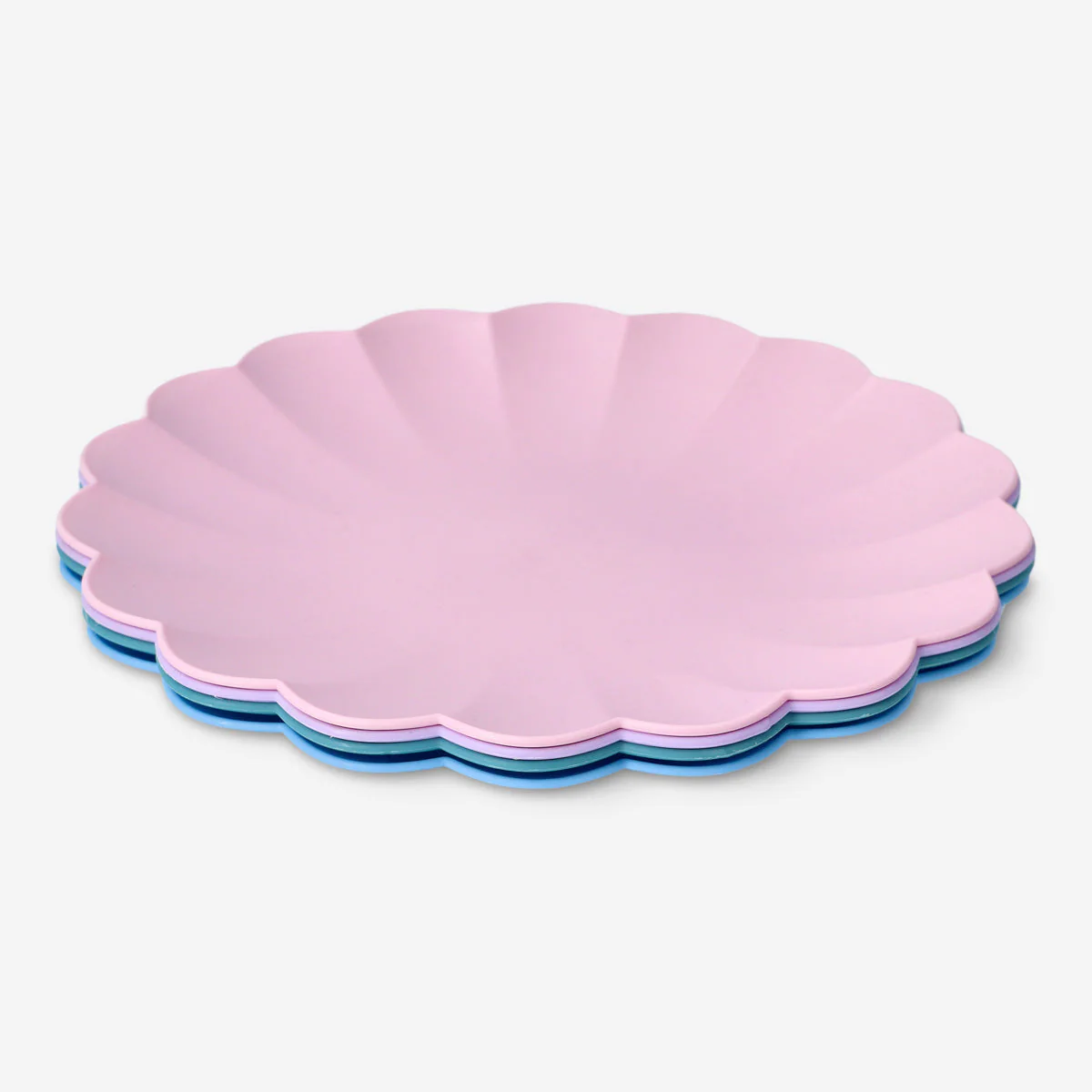 4'llü Plastik Tabak Seti 20 cm - Image 2