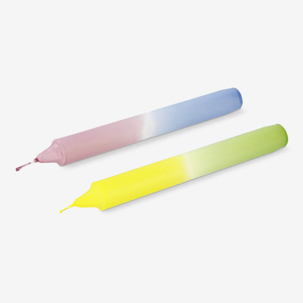 4'lü Çok Renkli Şamdan Mumu 20 cm - Image 2