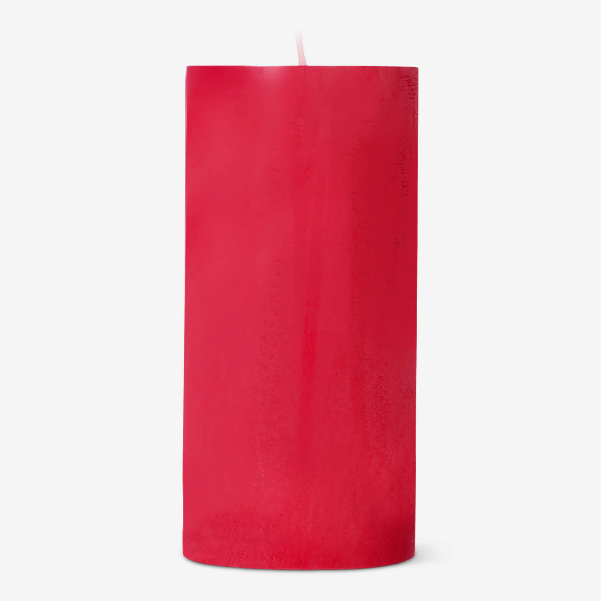 Açık Kırmızı Rustik Mum 12 cm - Image 2