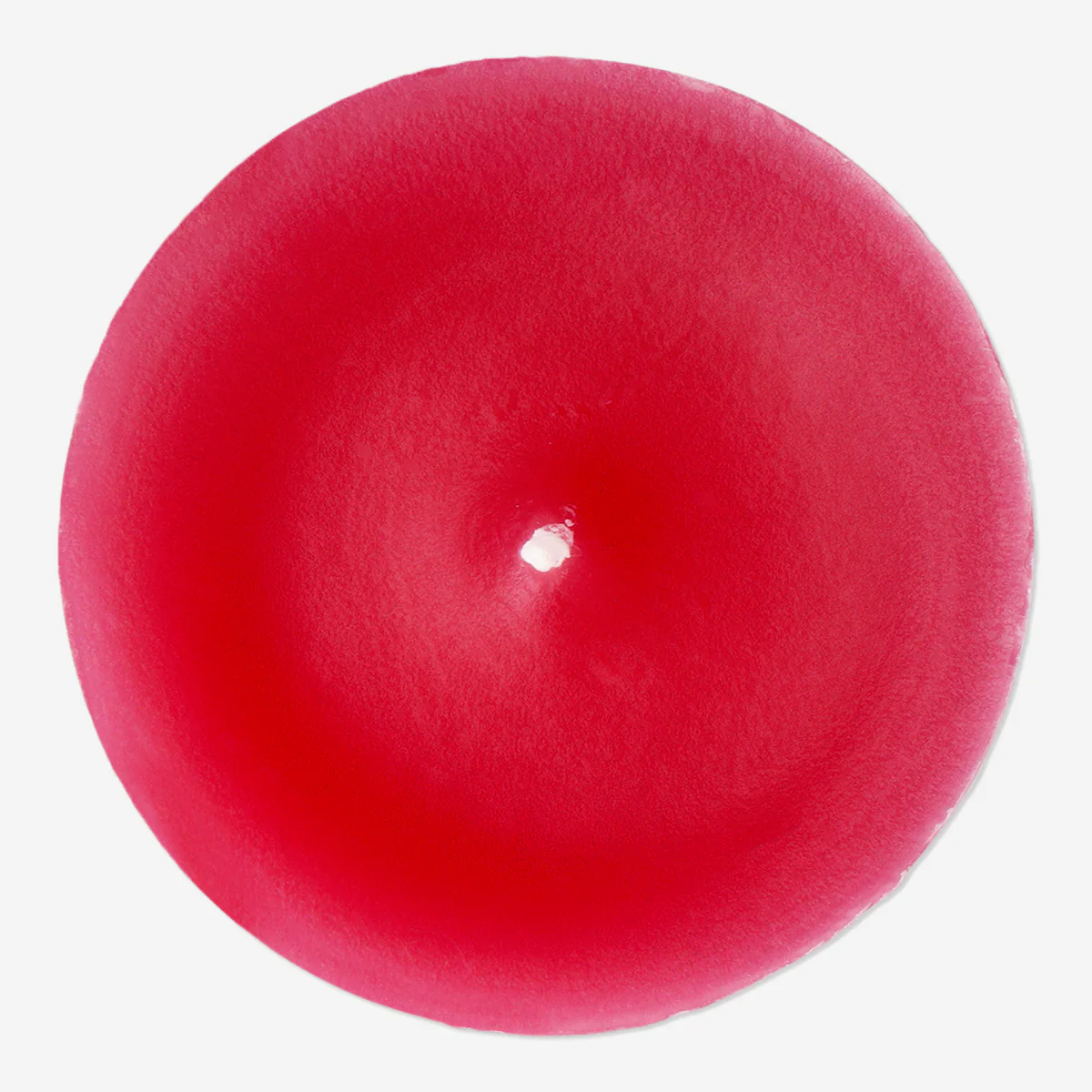 Açık Kırmızı Rustik Mum 12 cm - Image 3