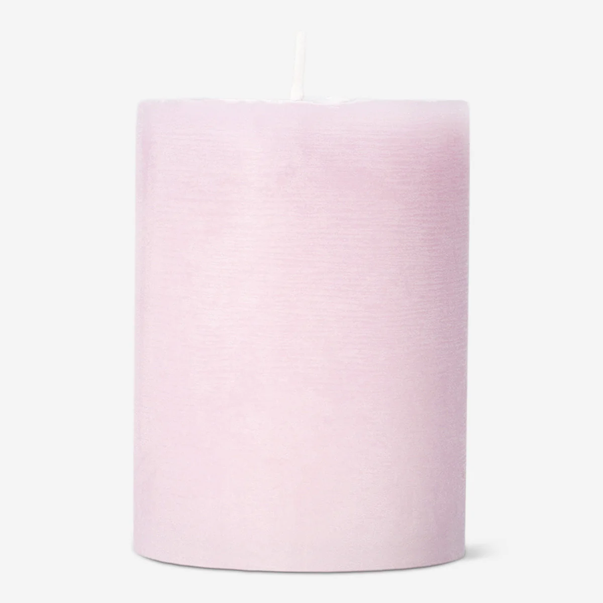 Açık Pembe Rustik Mum 8 cm - Image 2