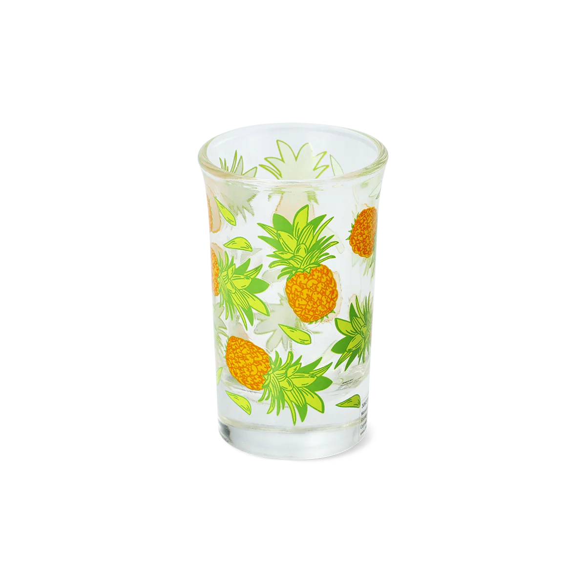 Ananas Desenli Mini Cam Bardak - Image 2