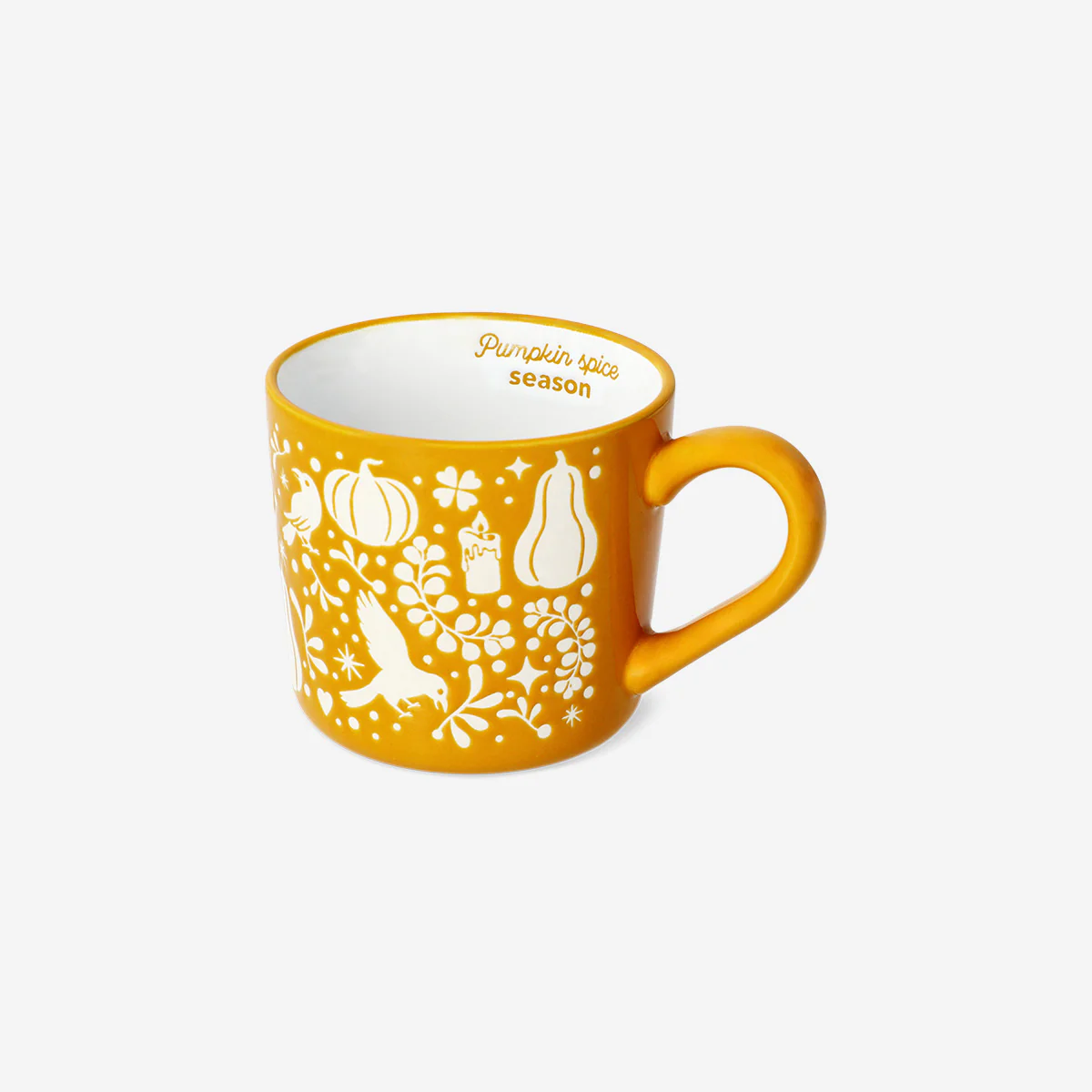 Balkabağı Desenli Porselen Kupa 480 ml - Image 4