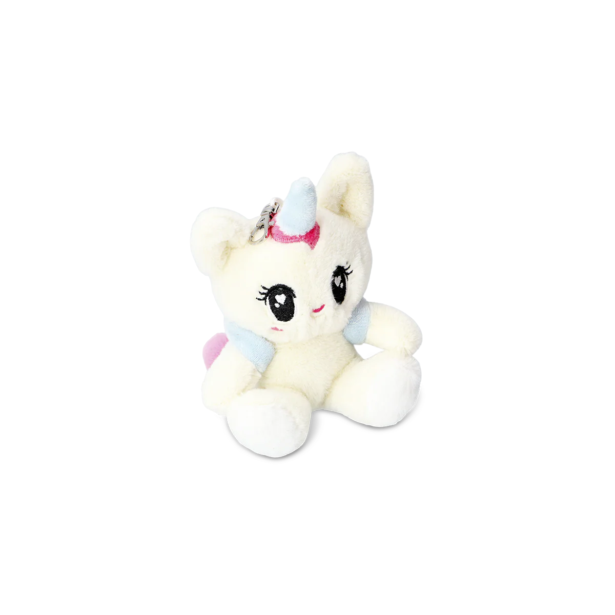 Beyaz Unicorn Şeklinde Çanta Süsü - Image 2