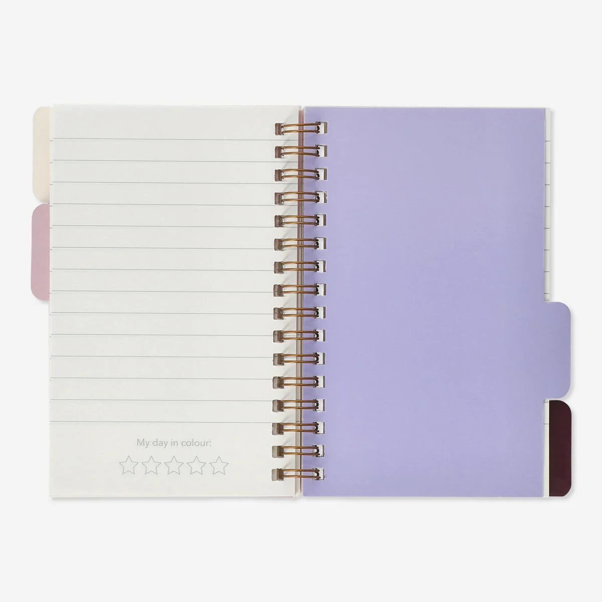Bölümlü 80 Yaprak Çizgili A6 Defter - Image 2