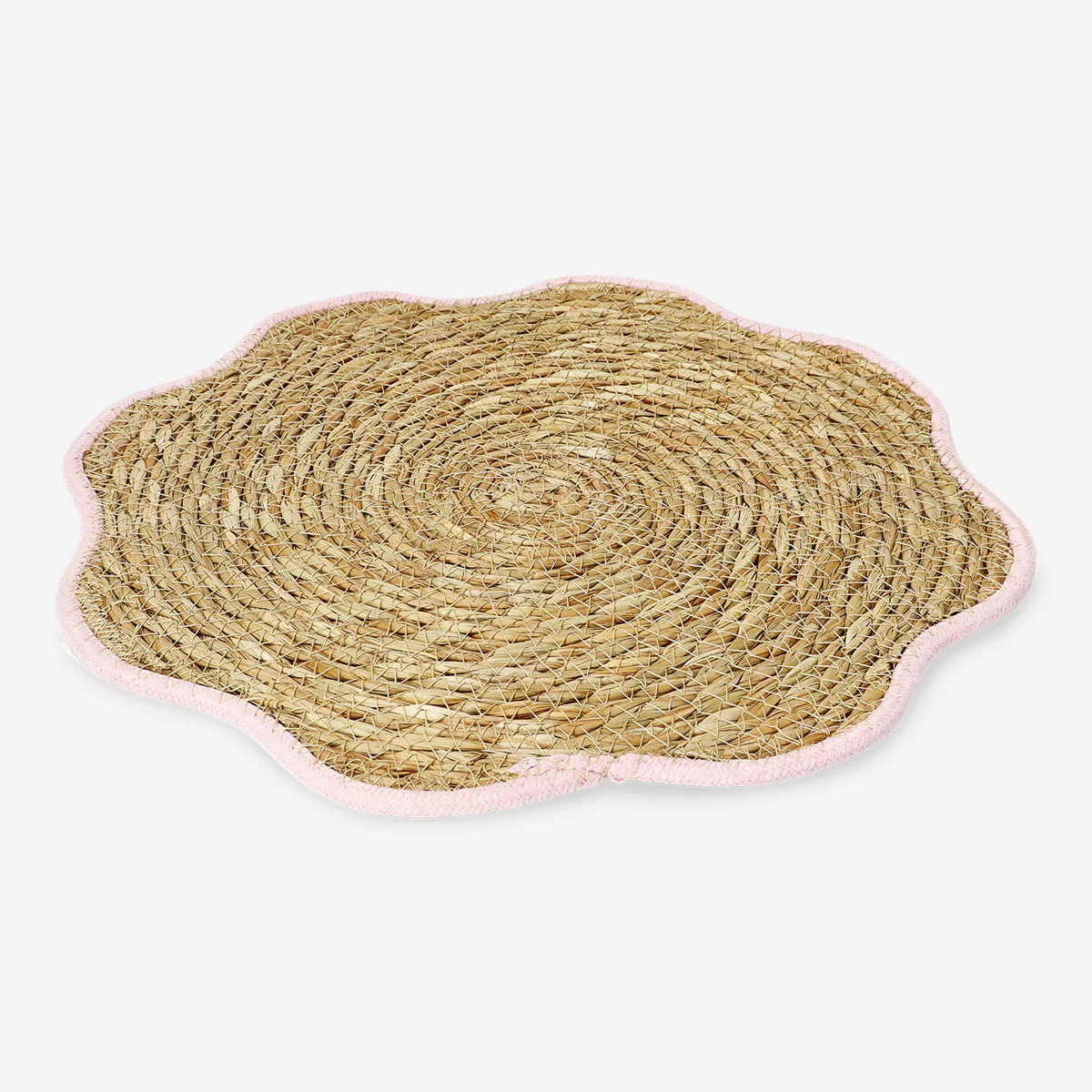 Çiçek Şeklinde Hasır Amerikan Servisi 35 cm - Image 2