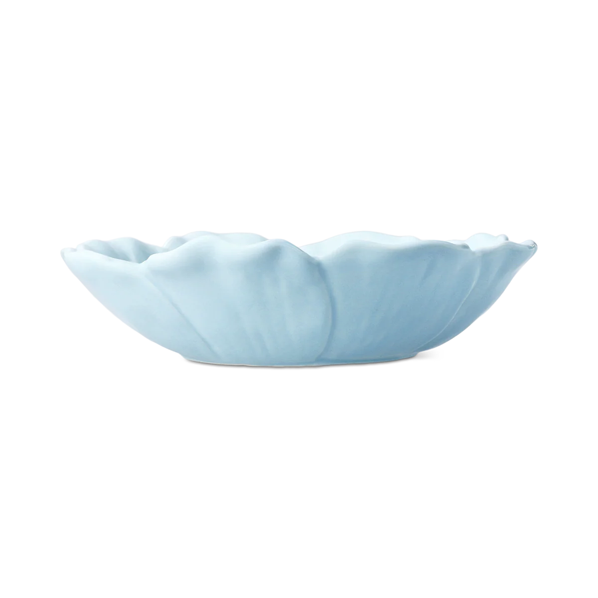 Çiçek Şeklinde Mavi Büyük Kase - Image 3