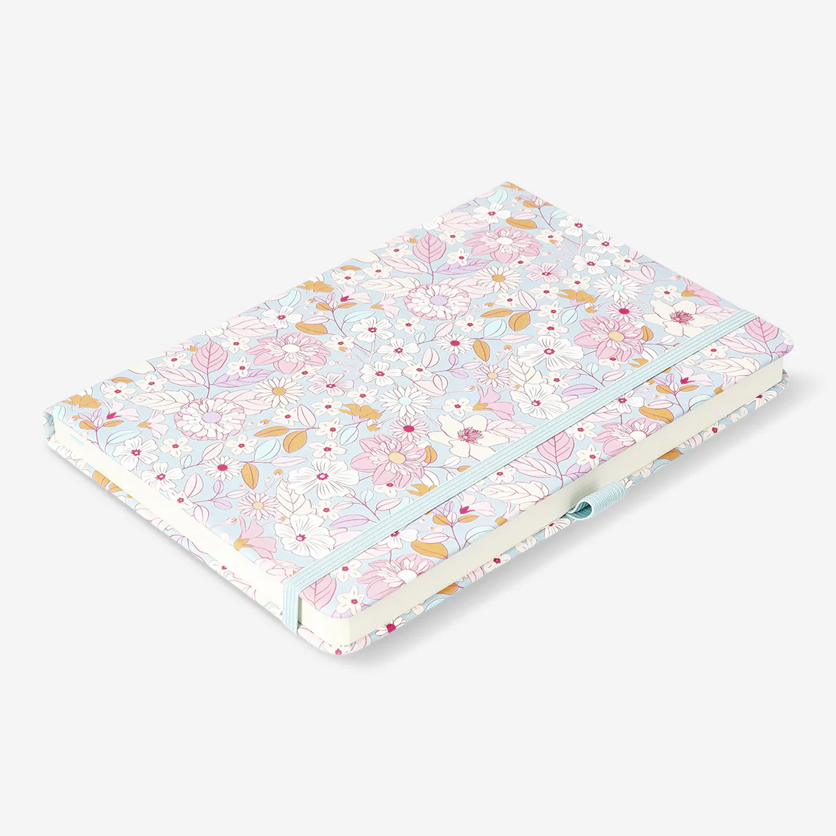 Çiçekli Desenli Çizgili Defter - Image 2