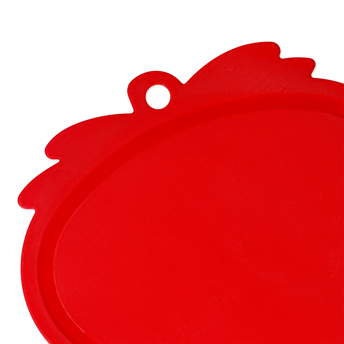 Çilek Şeklinde Plastik Kesme Tahtası - Image 4