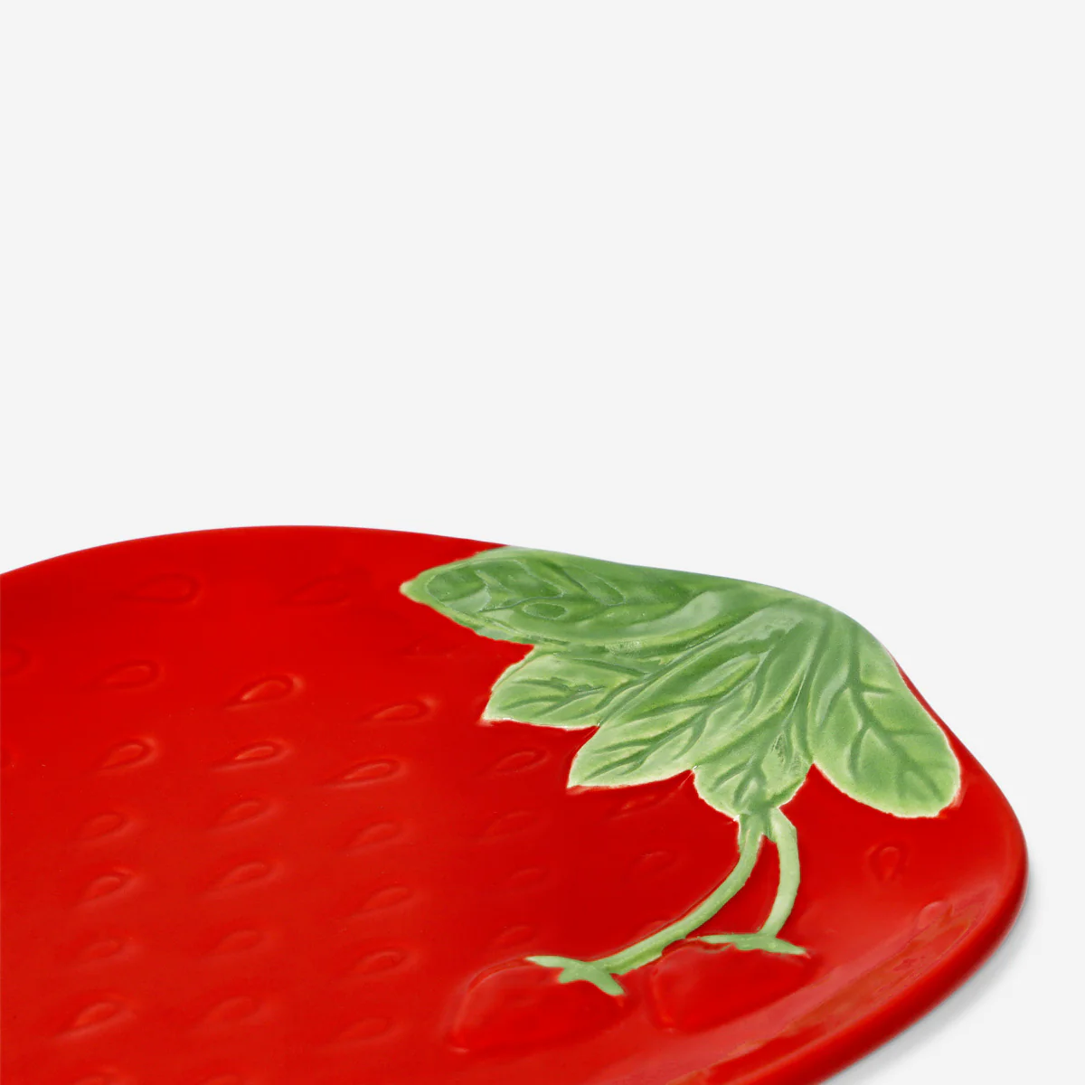 Çilek Şeklinde Seramik Tabak - Image 3