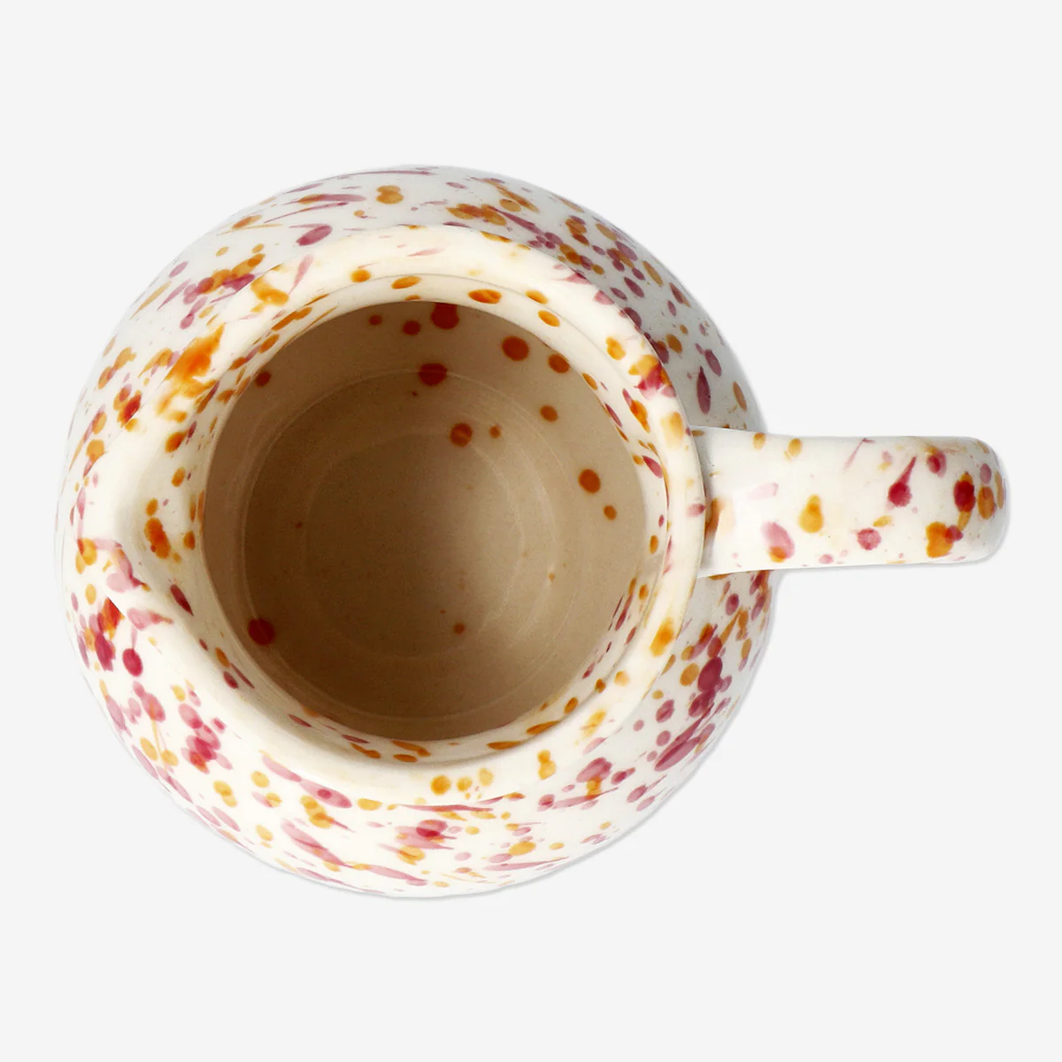 Desenli Bej Seramik Sürahi 700 ml - Image 3