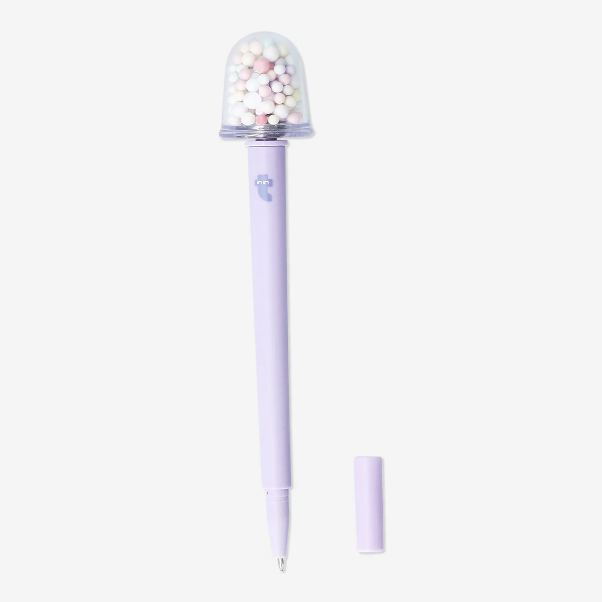 Dönen Uç Detaylı Mor Tükenmez Kalem - Image 2