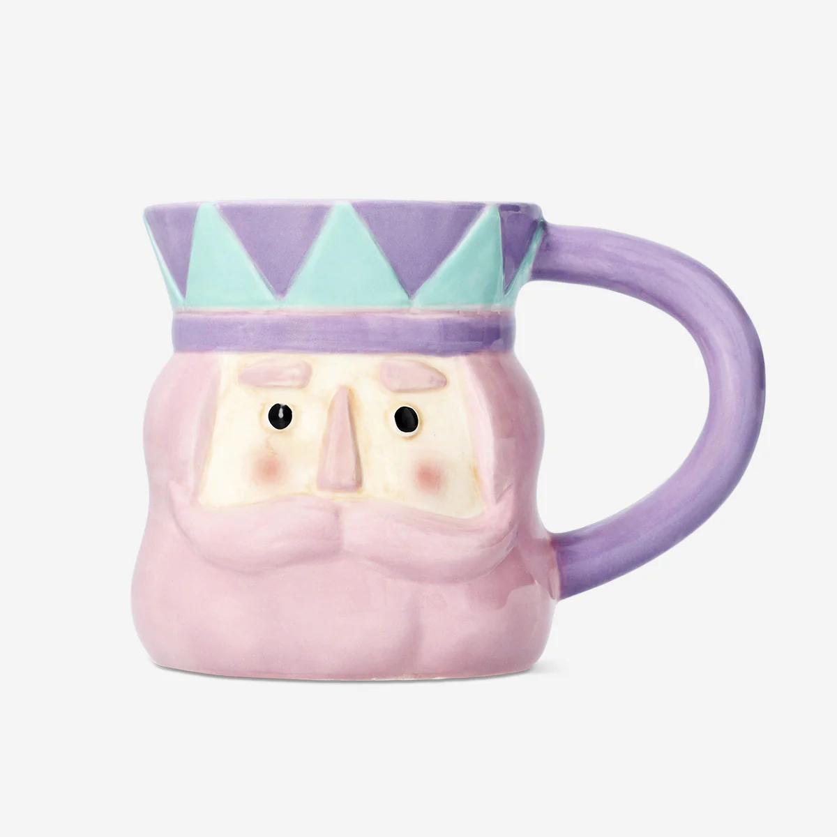 Fındıkkıran Şekilli Pembe Seramik Kupa - Image 2