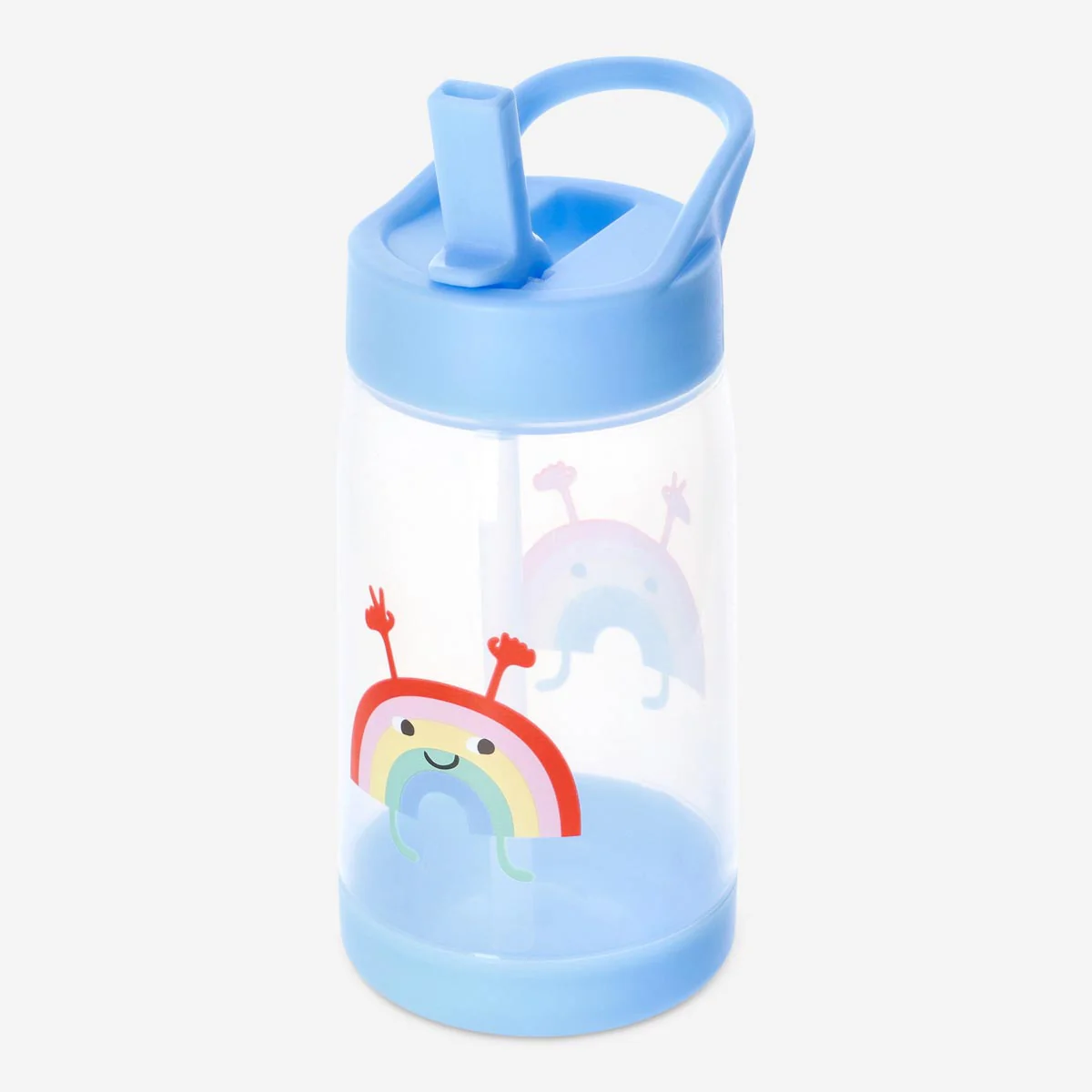 Gökkuşağı Desenli Mavi Matara 420 ml - Image 2