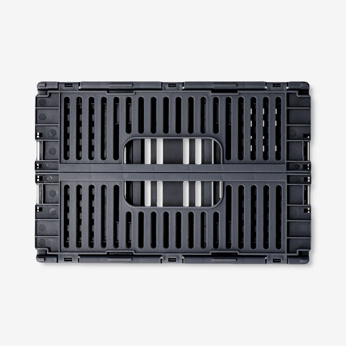 Gri Katlanabilir Plastik Kasa 22 cm - Image 2