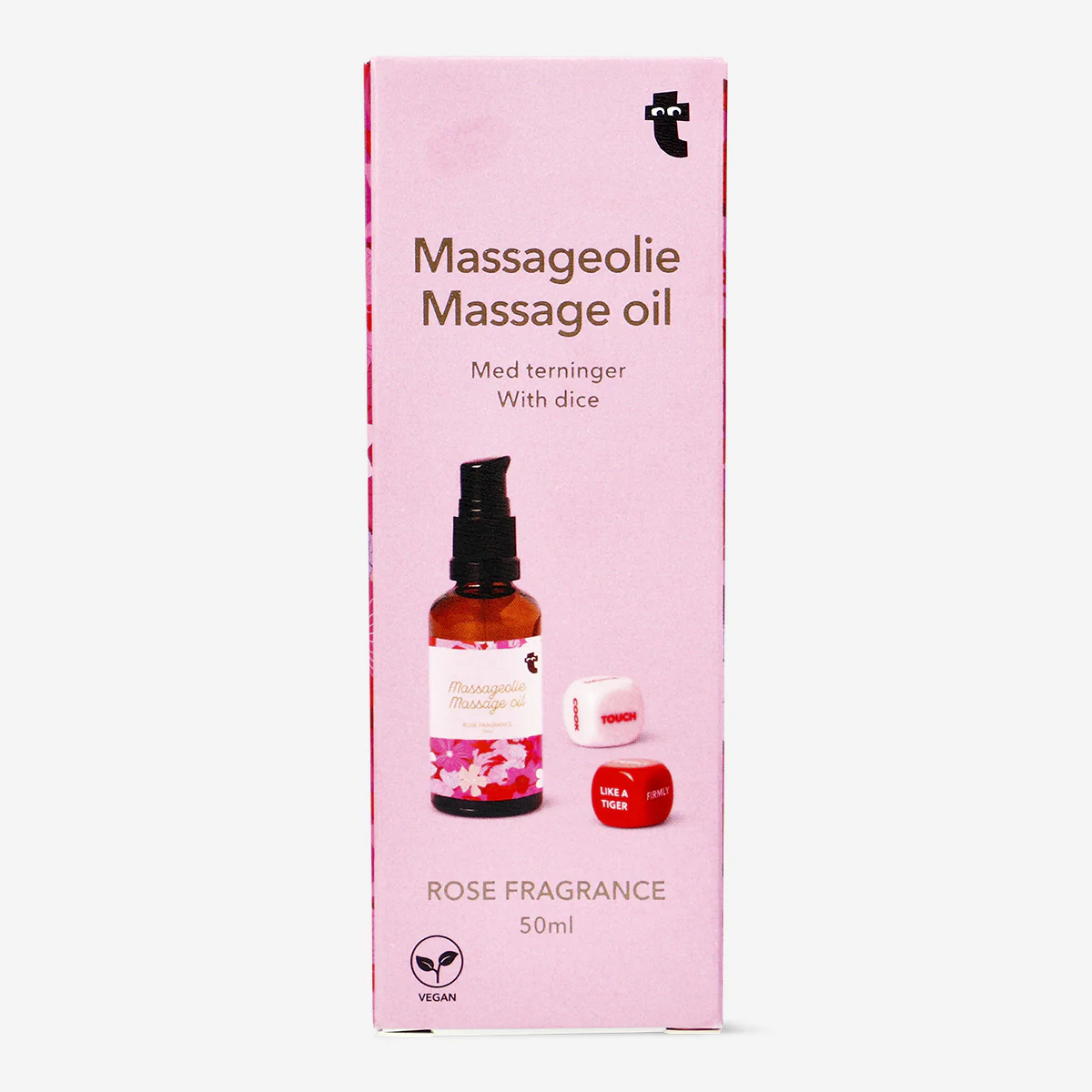 Gül Masaj Yağı 50 ml ve Zar Seti - Image 3