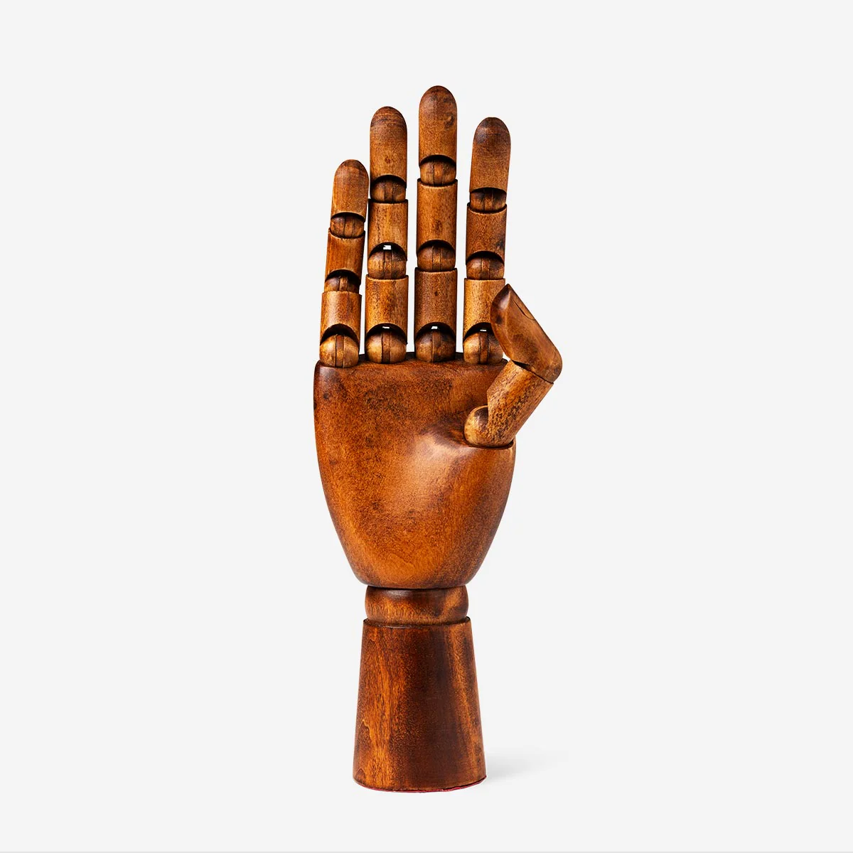 Kahverengi Ahşap El Modeli 25 cm - Image 6