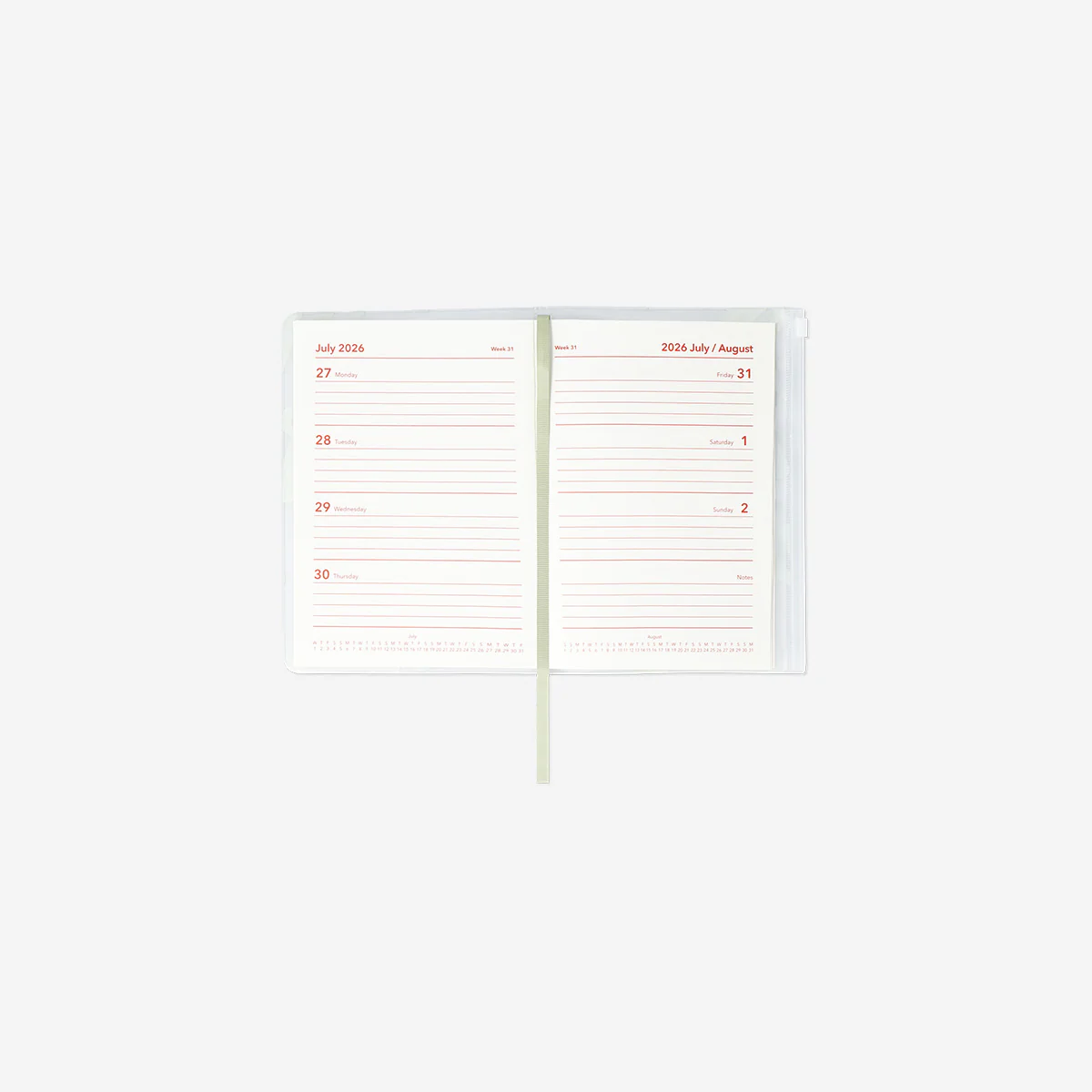 Kaktüs Desenli Haftalık Planlayıcı - Image 3