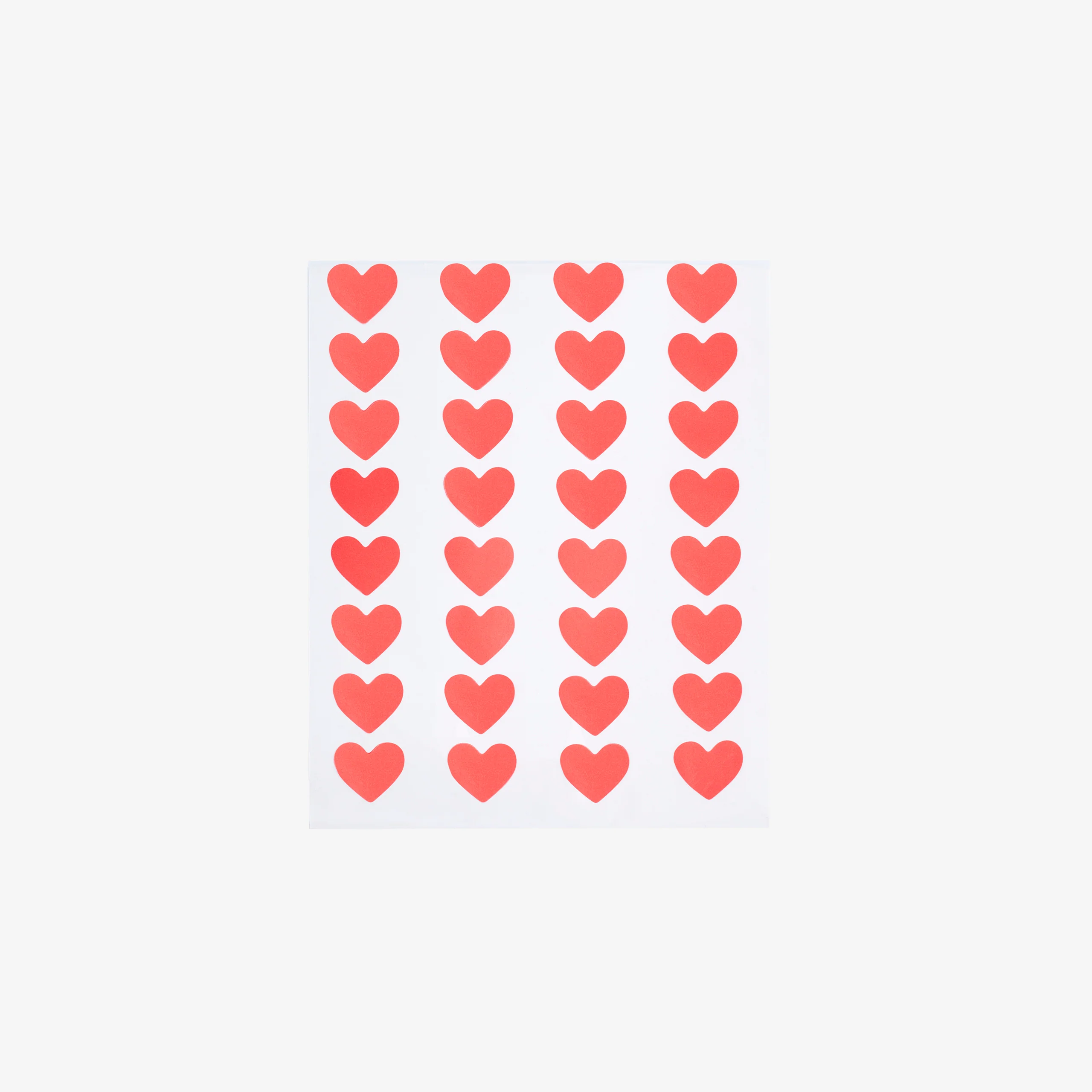 Kalp Şekilli Sticker Seti