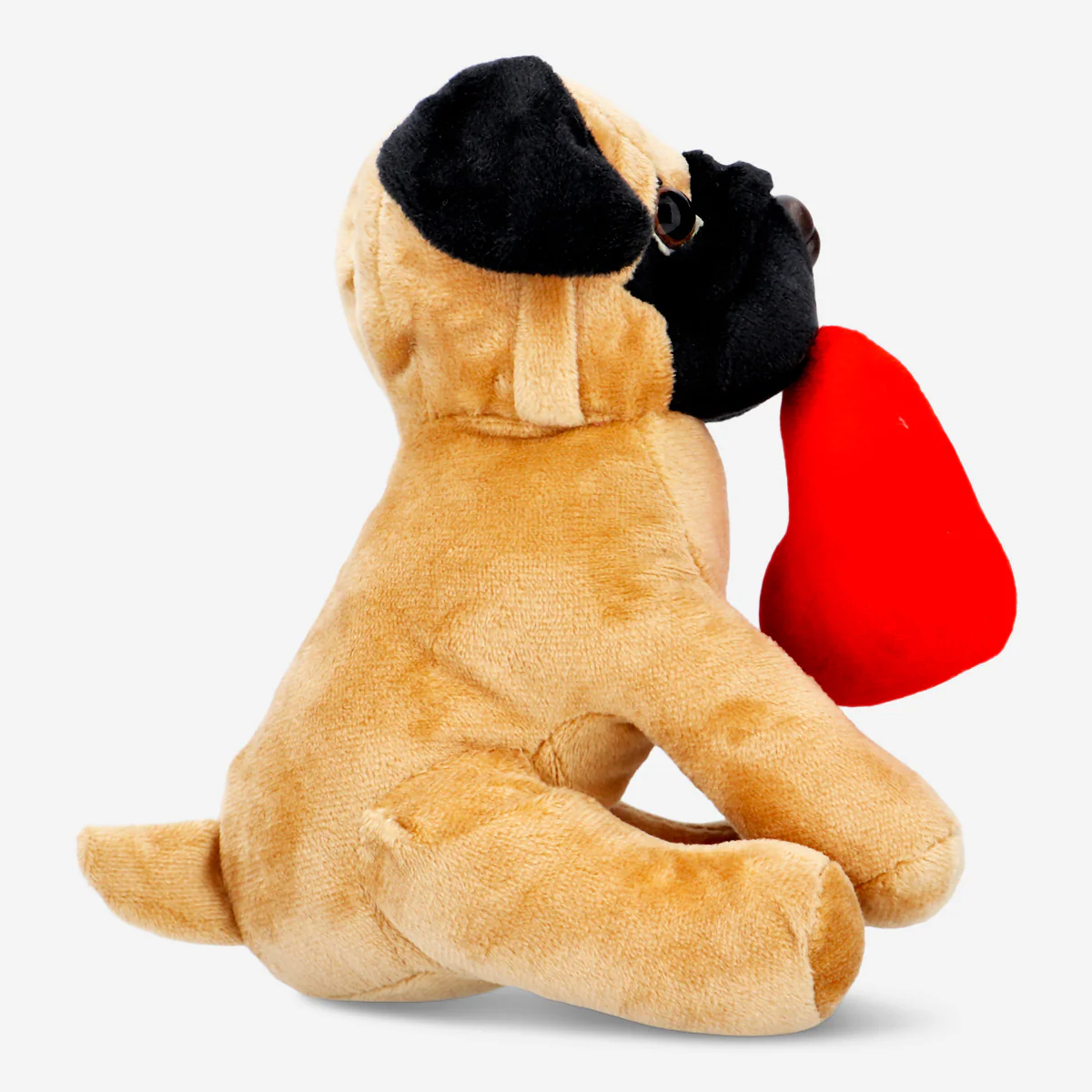 Kalpli Kahverengi Peluş Köpek - Image 3