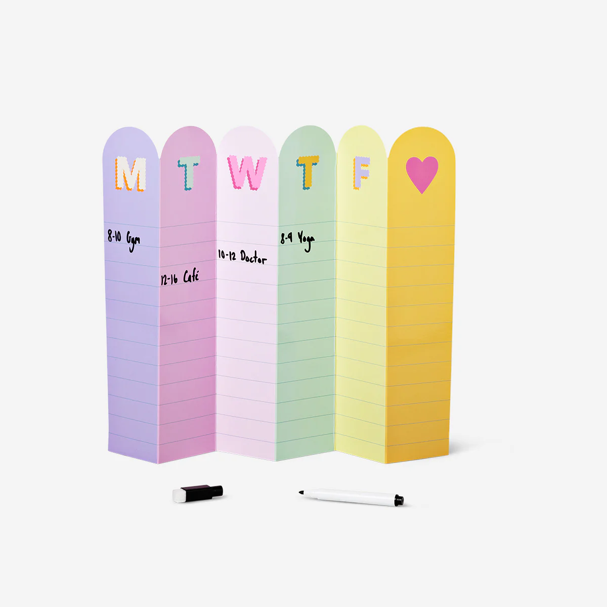 Katlanabilir Haftalık Planlayıcı 29 cm x 38 cm - Image 2