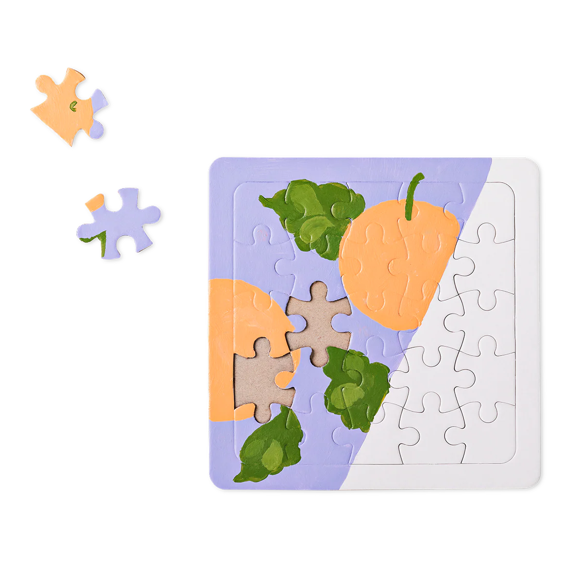 Kendin Boya 25 Parçalık Puzzle