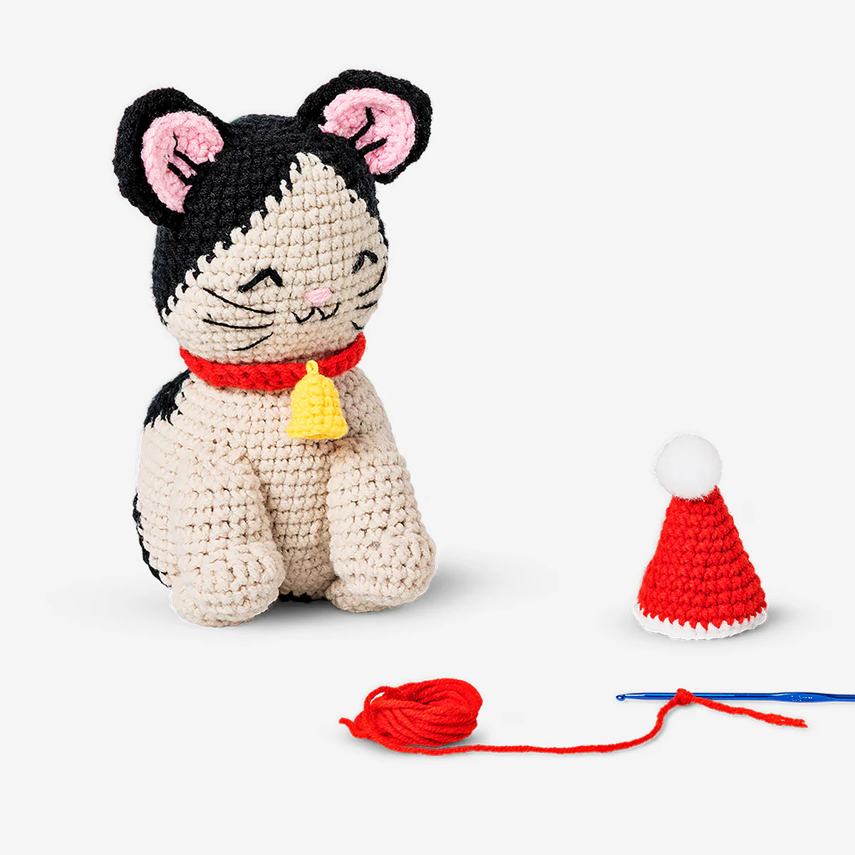 Kendin Yap Kedi Amigurumi Seti