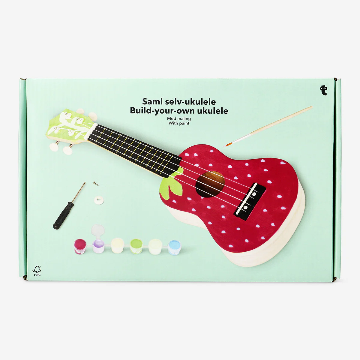 Kendin Yap Ukulele Boyama Seti - Image 3