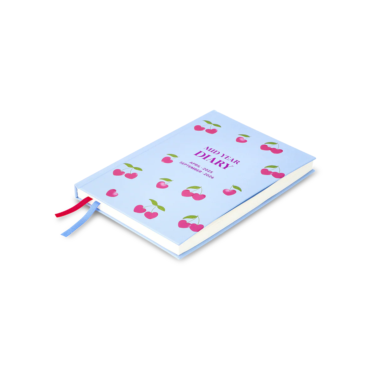Kiraz Desenli Mavi Yıl Ortası Planlayıcı - Image 3