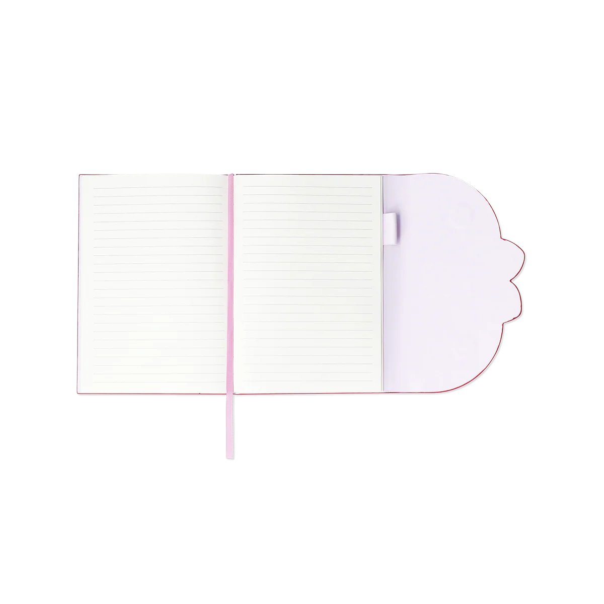 Kiraz Desenli Pembe Defter A5 - Image 4