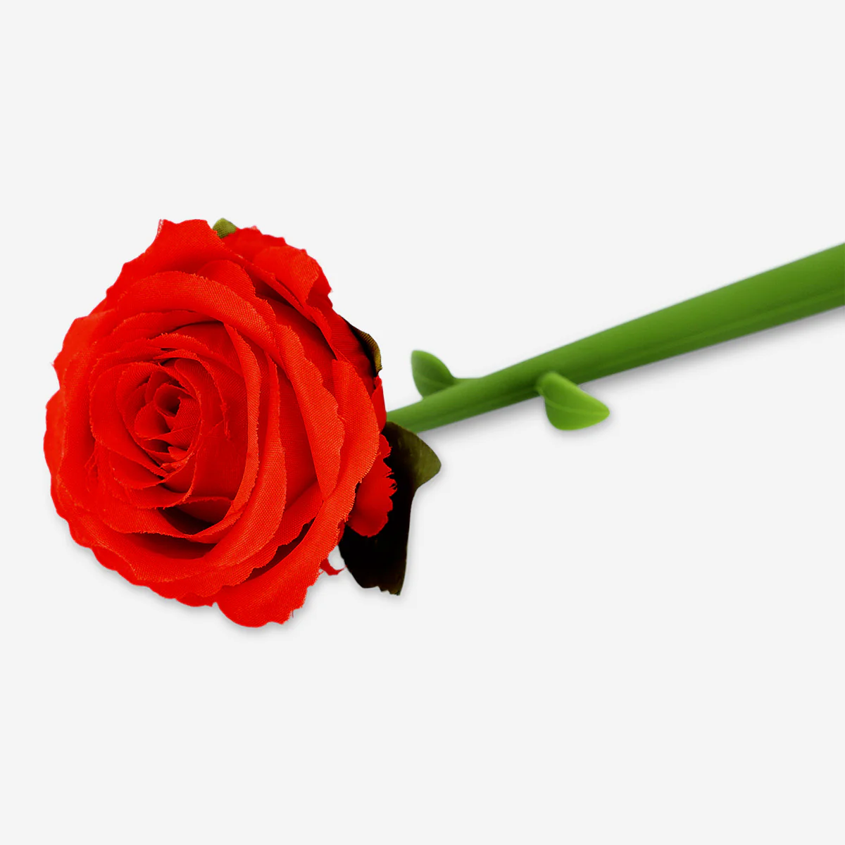 Kırmızı Gül Şekilli Tükenmez Kalem 24 cm - Image 2