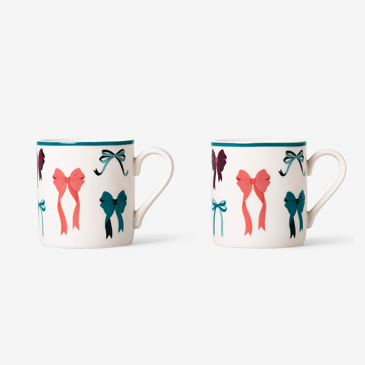 Kurdele Desenli 2'li Espresso Fincanı Seti - Image 7