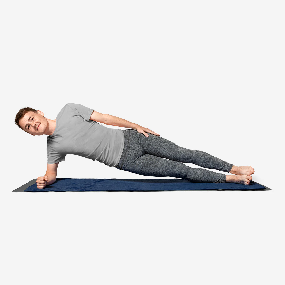 Lacivert Yoga Havlusu - Image 2