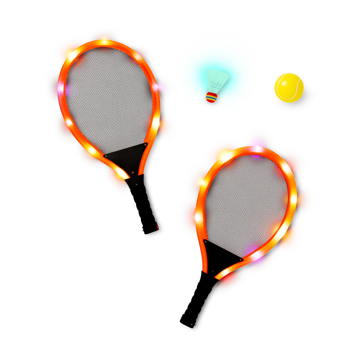 LED Işıklı Badminton Seti