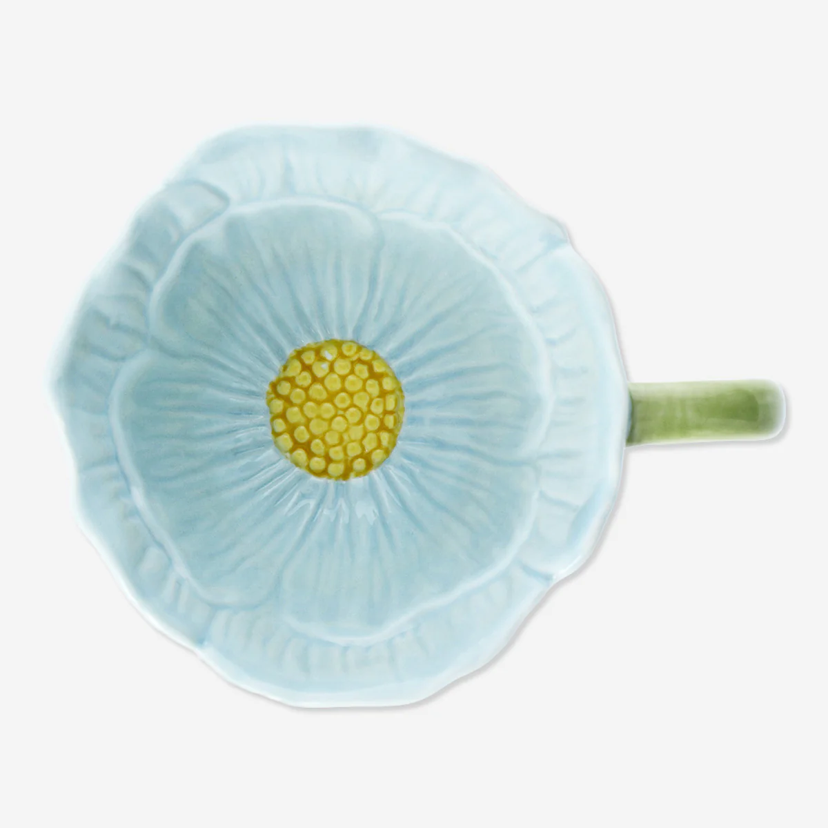 Mavi Çiçek Şeklinde Kupa 140 ml - Image 2