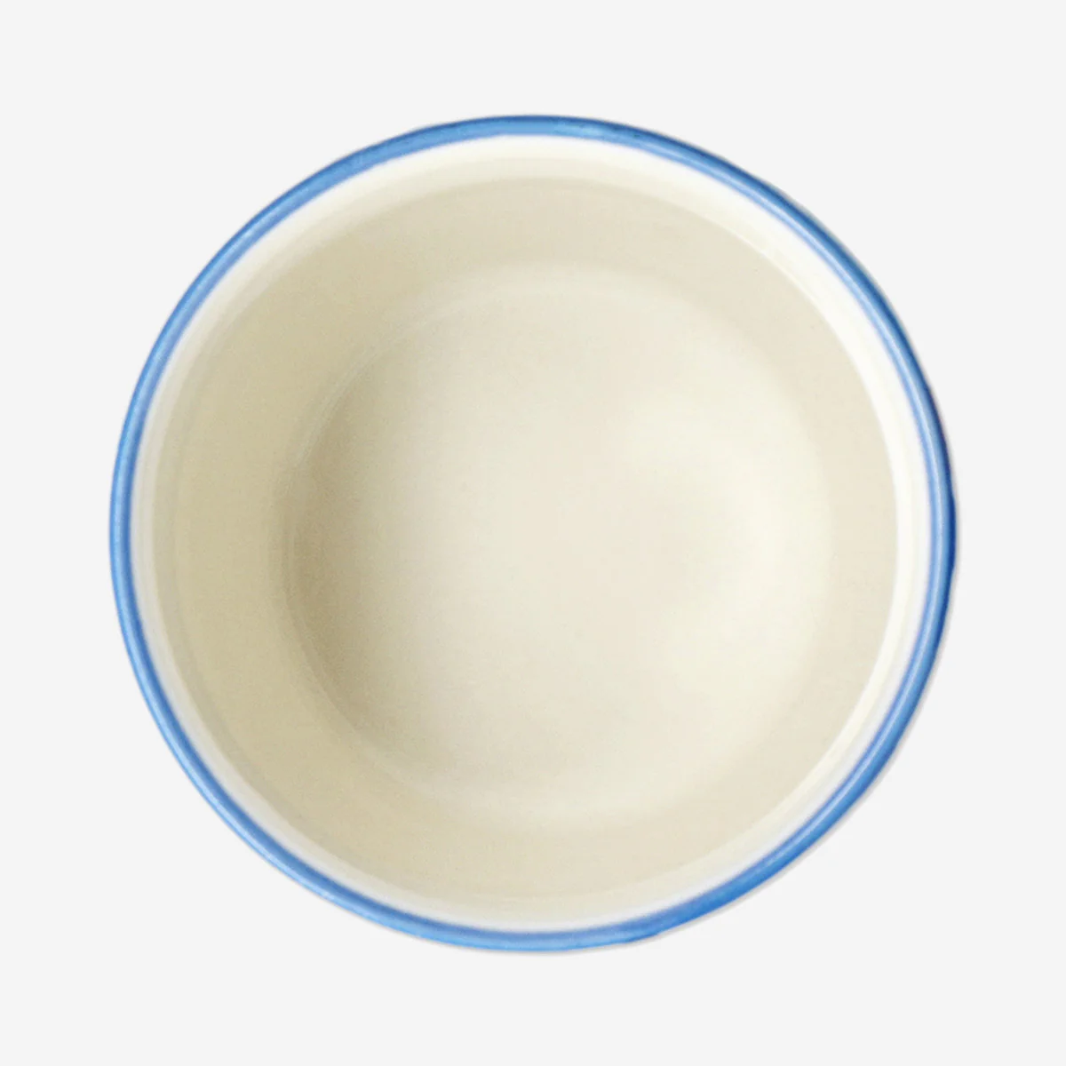 Mavi Çiçekli Seramik Espresso Fincanı - Image 3