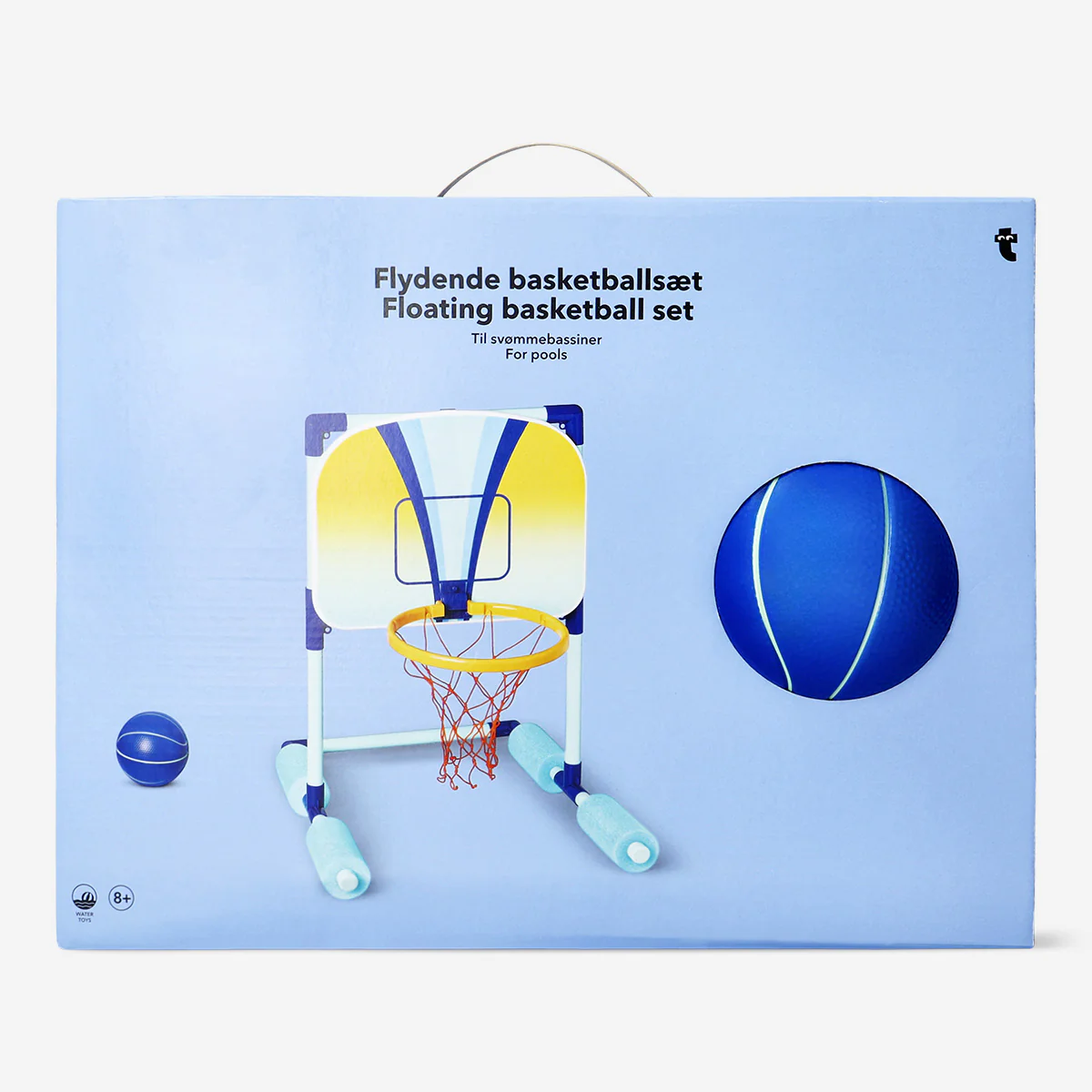 Mavi Desenli Yüzen Basketbol Seti - Image 3