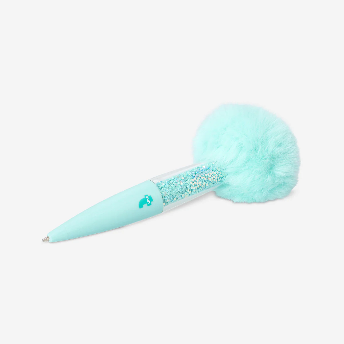Mavi Peluş Detaylı Tükenmez Kalem - Image 6