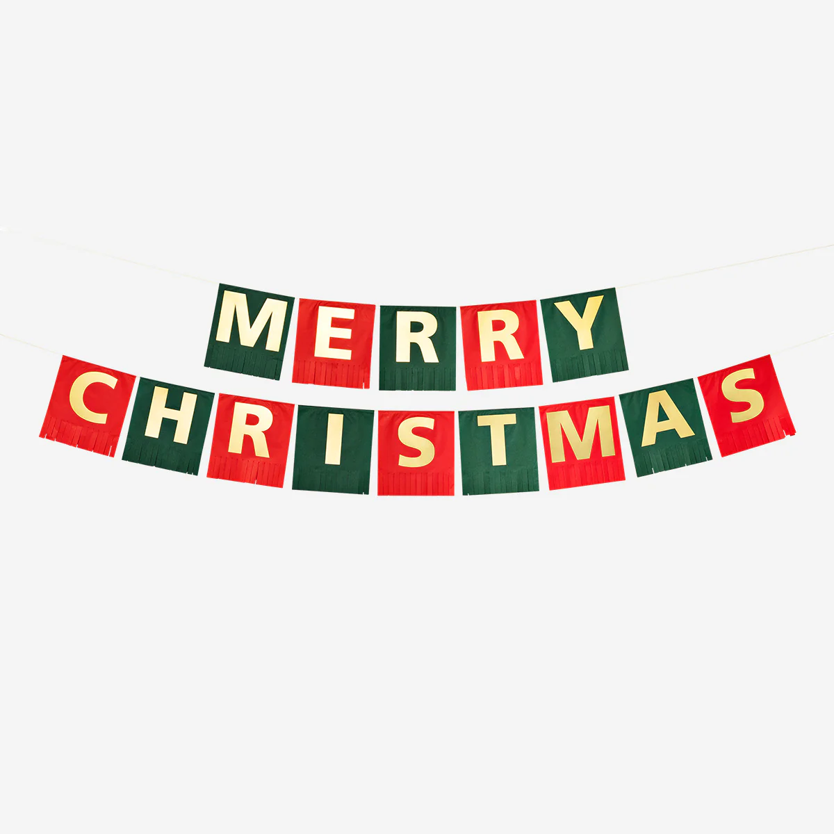Merry Christmas Kağıt Duvar Süsü - Image 2