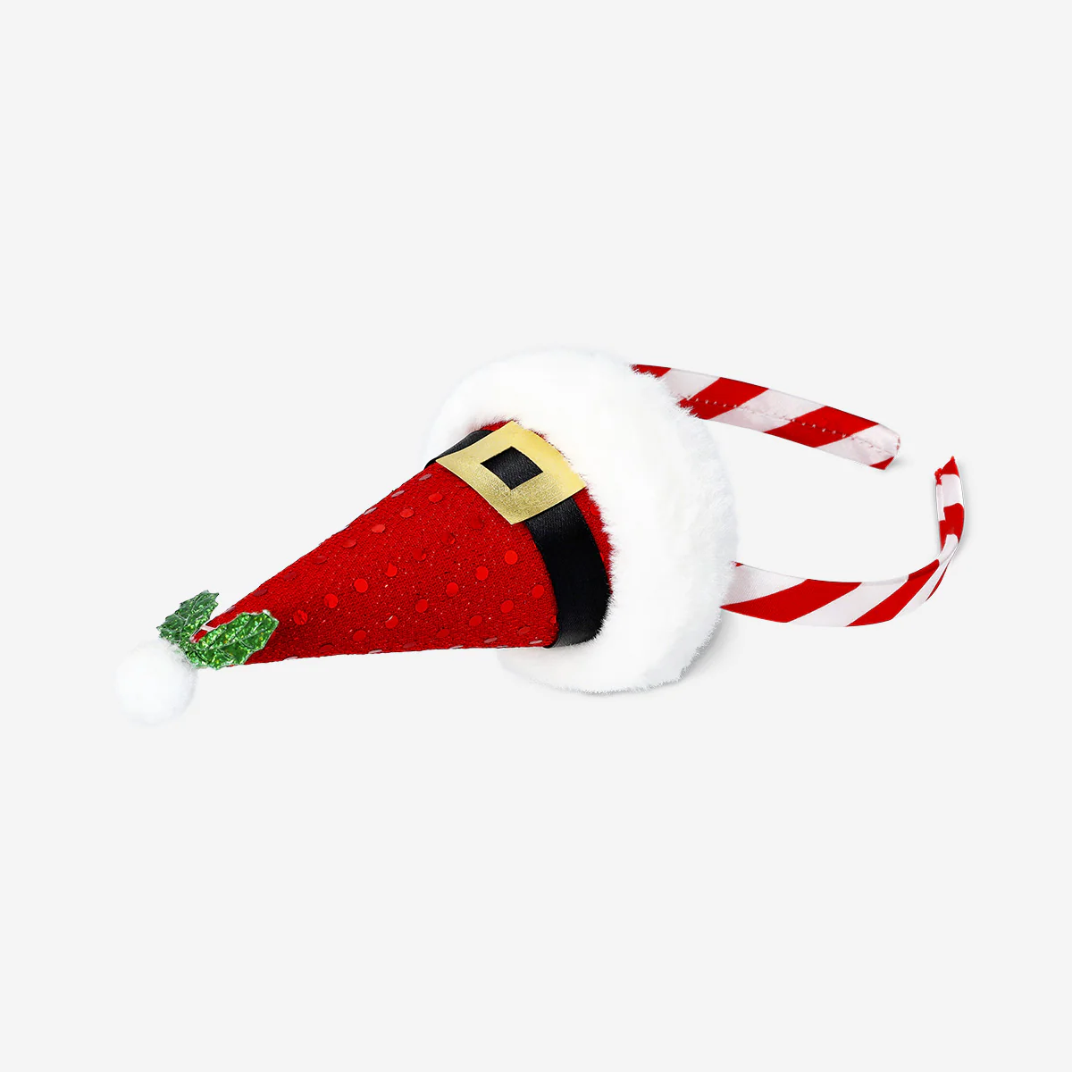 Noel Baba Şapkalı Taç - Image 3