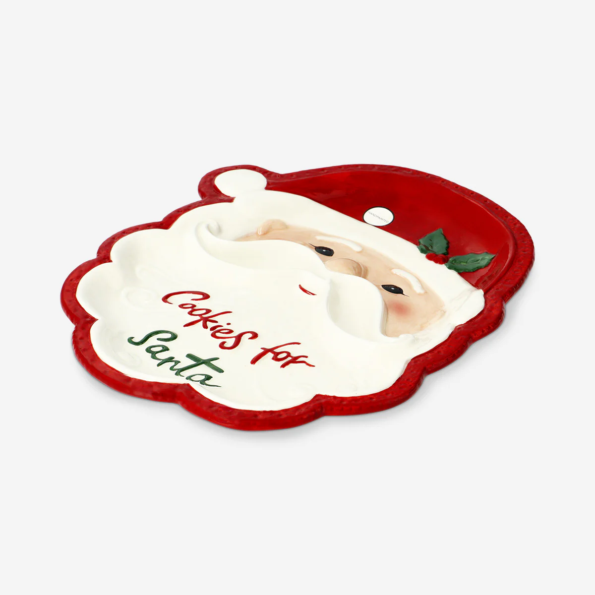 Noel Baba Şeklinde Büyük Servis Tabağı - Image 3