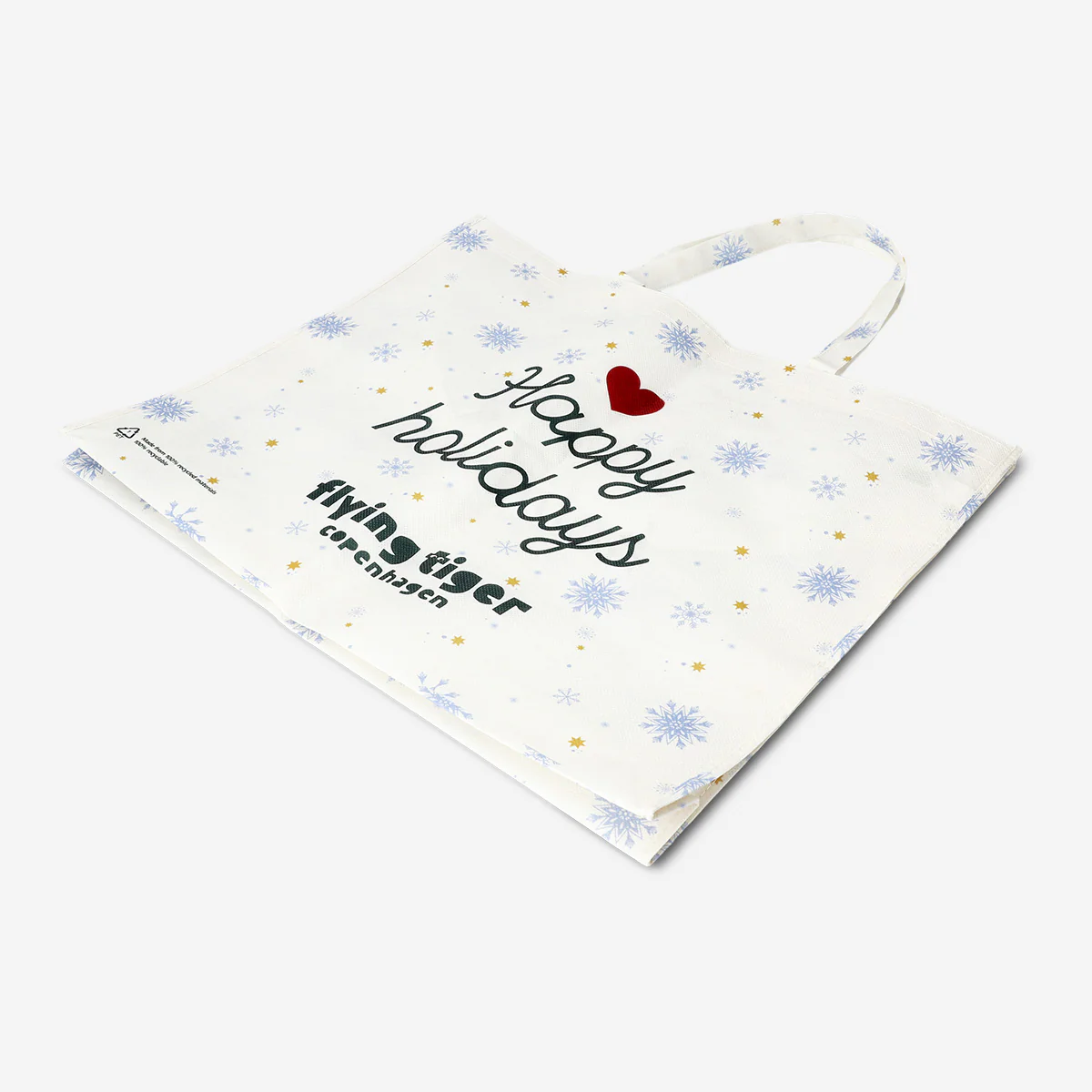 Orta Boy Geri Dönüştürülmüş Polyester Yılbaşı Çantası - Image 2