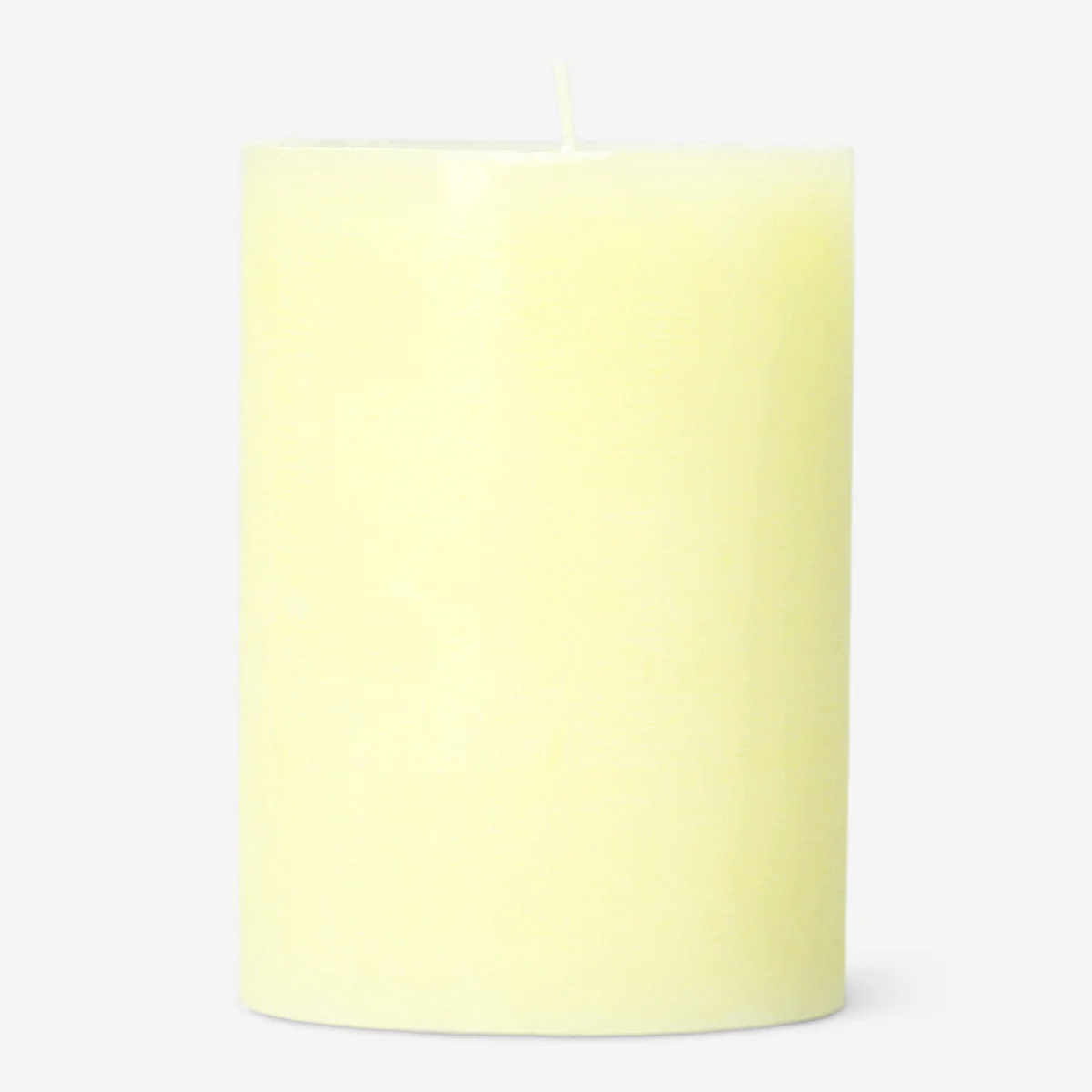 Parlak Sarı Rustik Mum 8 cm - Image 2
