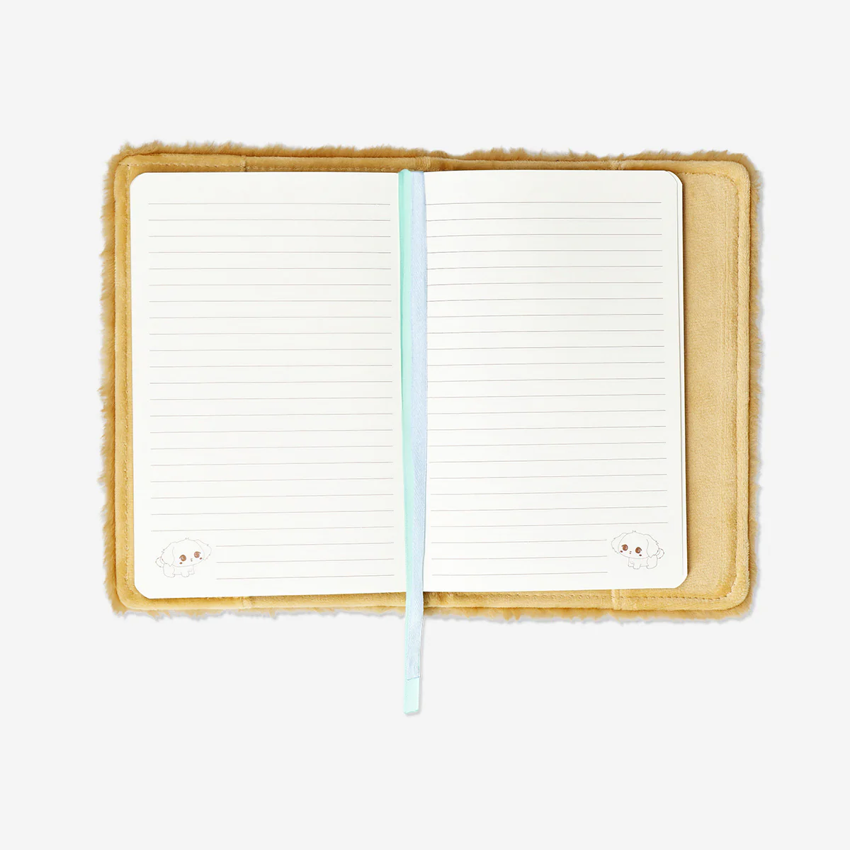 Peluş Köpek Kapaklı A5 Defter - Image 2