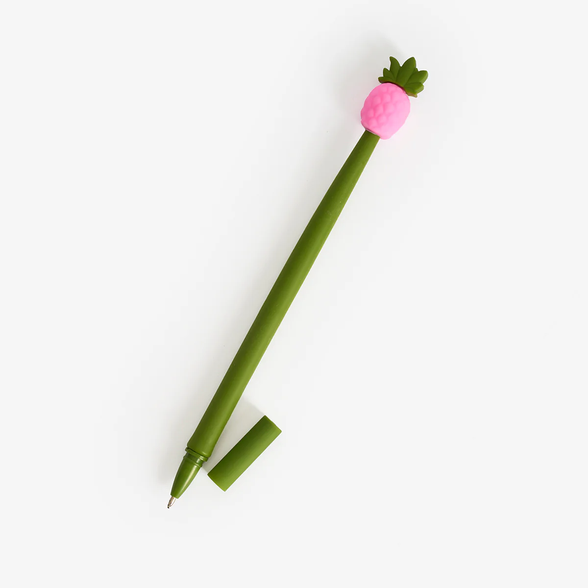 Pembe Ananas Detaylı Tükenmez Kalem