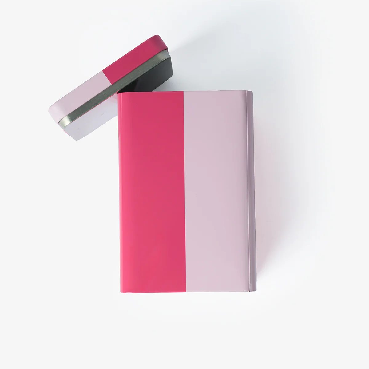 Pembe Blok Renkli Büyük Metal Kutu - Image 2